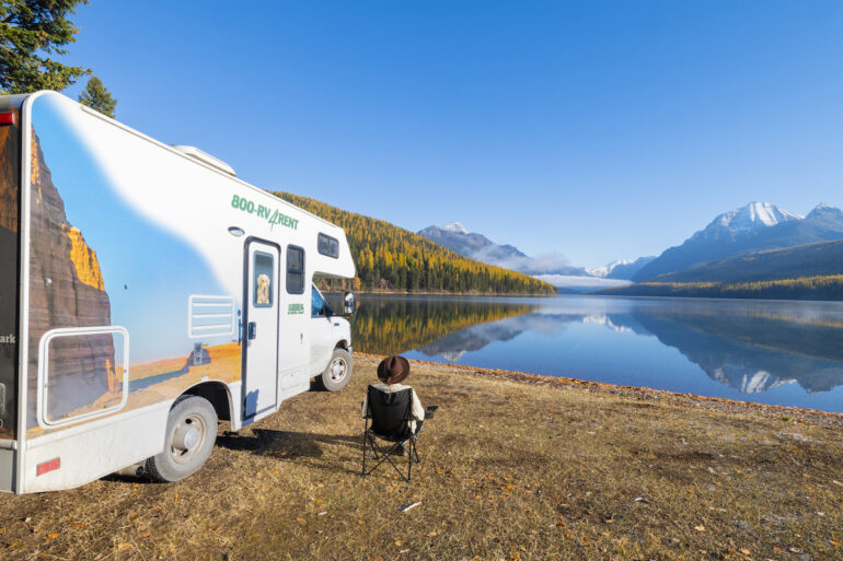 Bei Campertouren ist der Luxus, Zeit zum Genießen in der Natur